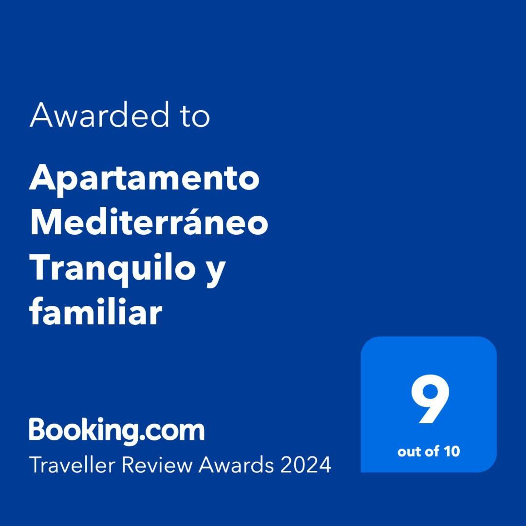 Apartamento Mediterraneo Tranquilo Y Familiar Leilighet Valencia Eksteriør bilde
